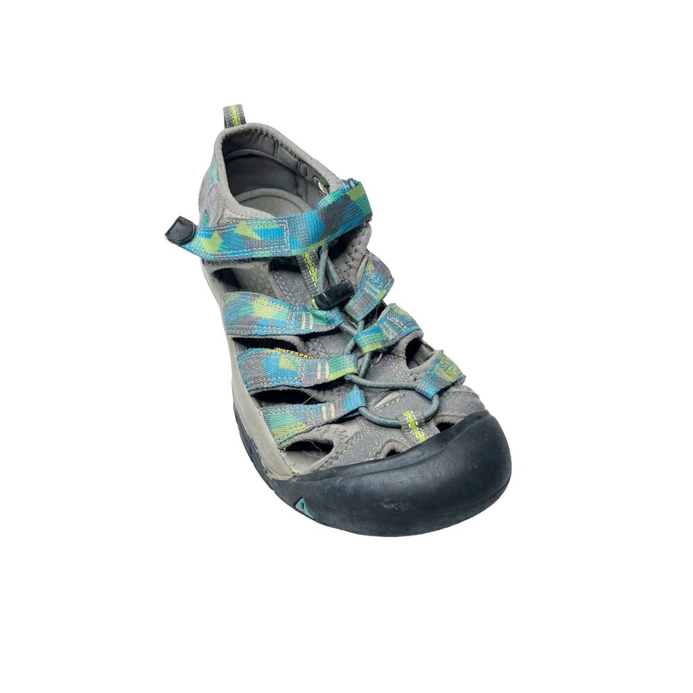 Keen Footwear Green Blue Closed Toe Comfort Sandals Size 4 Big Kids